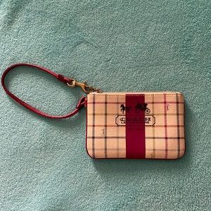 Coach small wristlet
